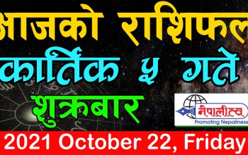 आजको राशिफल